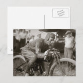 Motorcyclearcester, 1922 briefkaart (Voorkant / Achterkant)