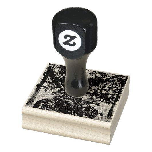 Motorcycles gift rubberstempel (Stempel)