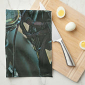 Motorcycles gift theedoek (Quarter Fold)