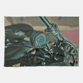 Motorcycles gift theedoek (Horizontaal)