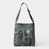 Motorcycles gifts crossbody tas (Achterkant)
