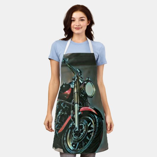 Motorcycles gifts schort (Gedragen)