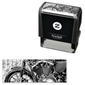 Motorcycles gifts zelfinktende stempel (In situ)
