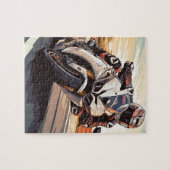 Motorcycles Racing Road Legpuzzel (Horizontaal)
