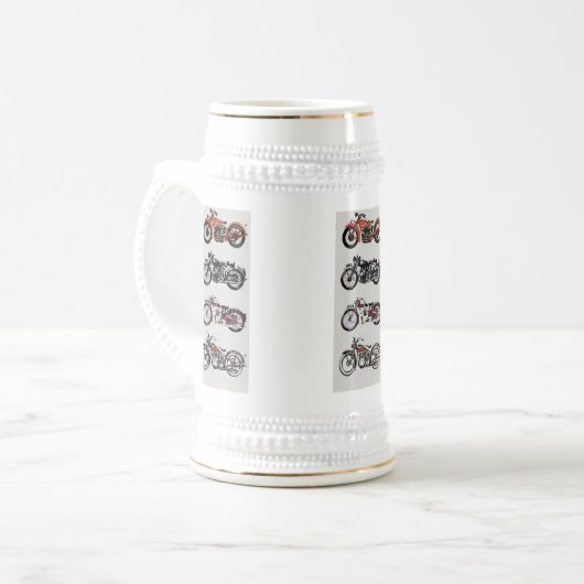  MOTORCYCLI BIERPUL (Voorkant links)