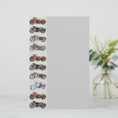 MOTORCYCLI BRIEFPAPIER (Staand voorkant)