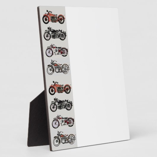  MOTORCYCLI FOTOPLAAT (Zijkant)