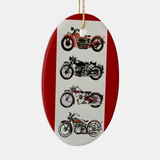  MOTORCYCLI KERAMISCH ORNAMENT (Rechts)