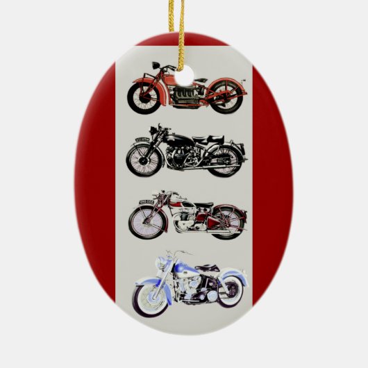  MOTORCYCLI KERAMISCH ORNAMENT (Achterkant)
