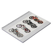  MOTORCYCLI NOTITIEBOEK (Linkerzijde)