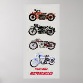 MOTORCYCLI POSTER (Voorkant)