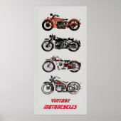 MOTORCYCLI POSTER (Voorkant)
