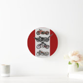  MOTORCYCLI RONDE KLOK (Huis)