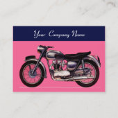  MOTORCYCLI rood grijs blauw Visitekaartje (Achterkant)