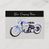 MOTORCYCLI rood grijs blauw Visitekaartje (Achterkant)