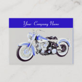  MOTORCYCLI rood grijs blauw Visitekaartje (Achterkant)