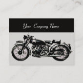 MOTORCYCLI rood grijs Visitekaartje (Achterkant)