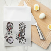  MOTORCYCLI THEEDOEK (Quarter Fold)