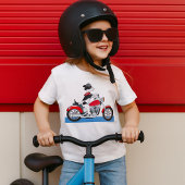 Motorcycling Dog T-Shirt