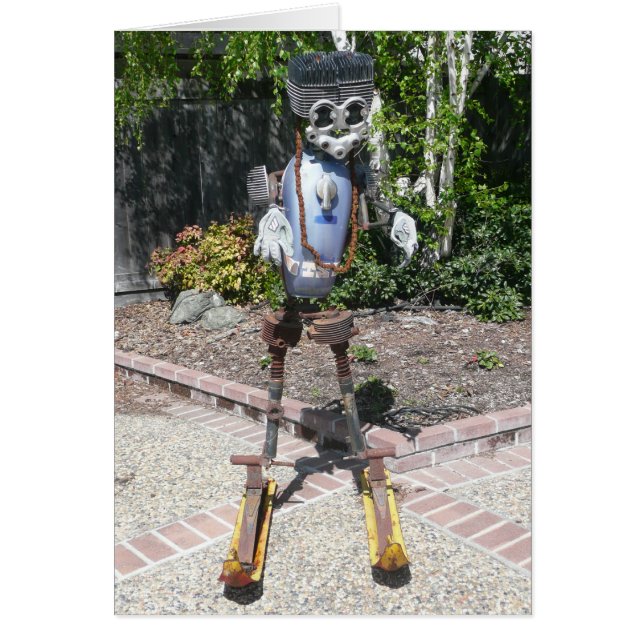 MOTORCYCLISCHE MAN KAART (Voorkant)