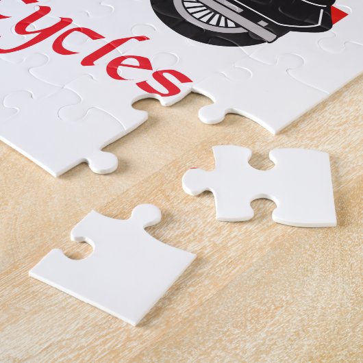 MOTORCYCLISCHE THERAPIE LEGPUZZEL (Zijkant)