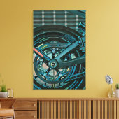 Motorcyclist gifts canvas afdruk (Insitu (Woonkamer))