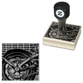 Motorcyclist gifts rubberstempel (Gestempeld)