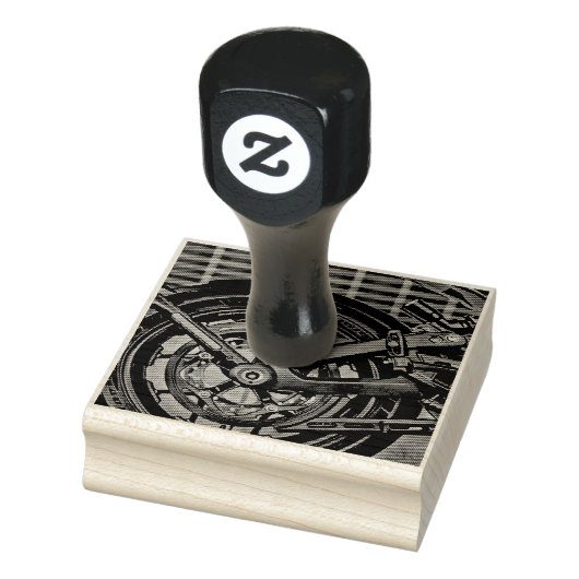 Motorcyclist gifts rubberstempel (Stempel)