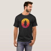 Motorcyclist Retro Style 2 T-shirt (Voorkant volledig)