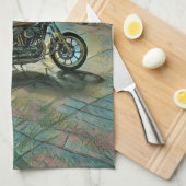 motorcyclists gifts theedoek (Quarter Fold)