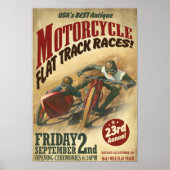  MOTORCYCLUS POSTER (Voorkant)
