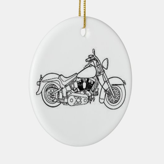 MOTORCYCLUSRIDER ENTHUISAST'S ORNAMENT (Rechts)
