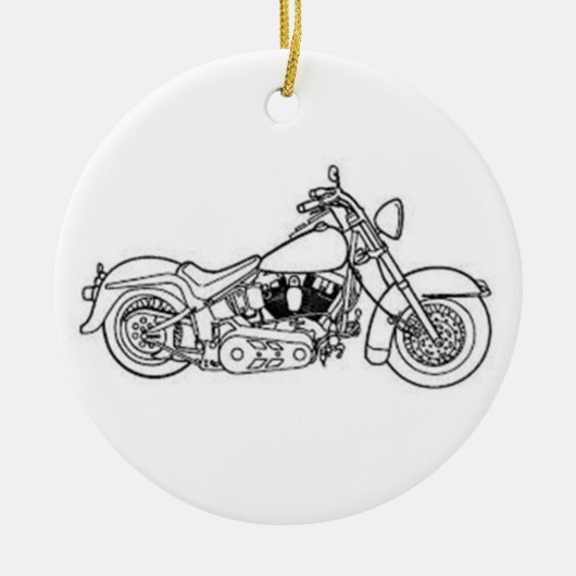 MOTORCYCLUSRIDER ENTHUISAST'S ORNAMENT (Voorkant)