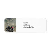 MOTORCYLE / ETIKET GRAFFITI (Voorkant)