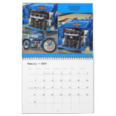 Motoren met lijnmotor kalender (Feb 2027)