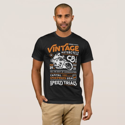  Motorfieclub T-shirt (Voorkant volledig)