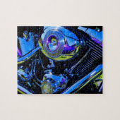 Motorfiele puzzle legpuzzel (Horizontaal)