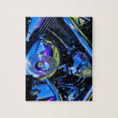 Motorfiele puzzle legpuzzel (Verticaal)