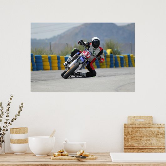 MOTORFIELMOTO-RACING XTREME MOTORBIKE POSTER (Keuken)