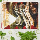 Motorfiemanie Theedoek (Gevouwen)