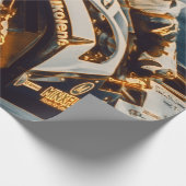 Motorfierracer Cadeaupapier (Hoek)