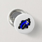 Motorfierracer Ronde Button 3,2 Cm (Voorkant /achterkant)