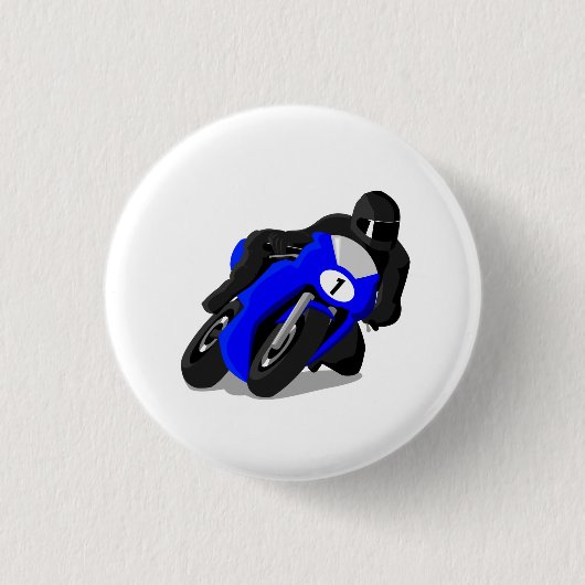 Motorfierracer Ronde Button 3,2 Cm (Voorkant)