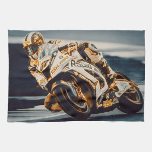 Motorfierracer Theedoek