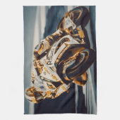 Motorfierracer Theedoek (Verticaal)