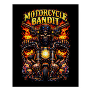 Motorfiet Bandiet Perfect Poster