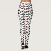 Motorfietafbeelding met snijder leggings (Achterkant)