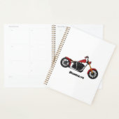 Motorfietafbeelding met snijder planner (Display)