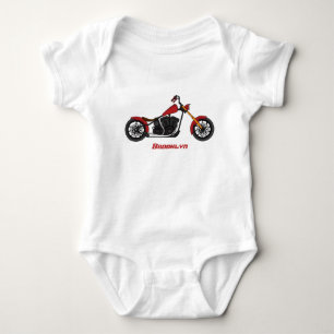 Motorfietafbeelding met snijder romper