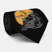  motorfietracecirkel ster stropdas (Opgerold)